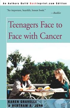 portada teenagers face to face with cancer (en Inglés)
