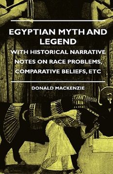 portada egyptian myth and legend - with historical narrative notes on race problems, comparative beliefs, etc (en Inglés)