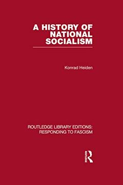 portada A History of National Socialism (Rle Responding to Fascism) (en Inglés)