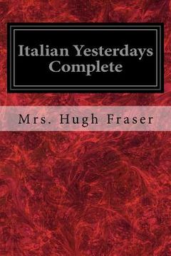 portada Italian Yesterdays Complete (en Inglés)