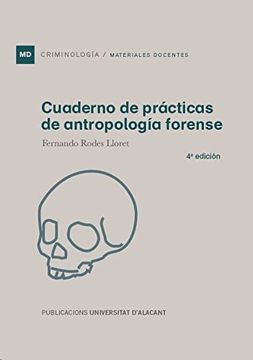 portada Cuaderno de Prácticas de Antropología Forense
