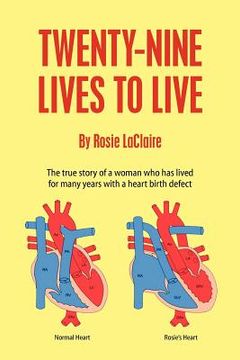 portada twenty-nine lives to live (en Inglés)