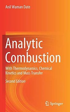portada Analytic Combustion: With Thermodynamics, Chemical Kinetics and Mass Transfer (in English)