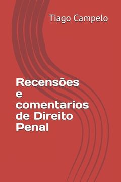 portada Recensões e comentarios de Direito Penal (en Portugués)