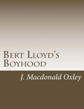 portada Bert Lloyd's Boyhood (en Inglés)