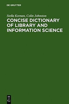 portada concise dictionary of library and information science (en Inglés)