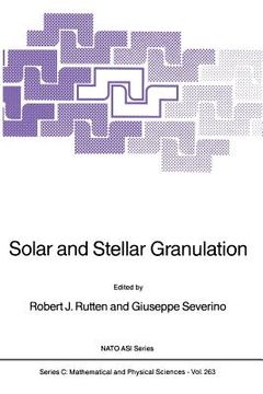 portada Solar and Stellar Granulation (en Inglés)