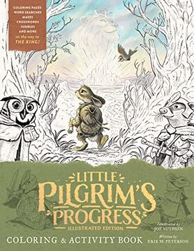 portada The Little Pilgrim's Progress Illustrated Edition Coloring and Activity Book (in English)