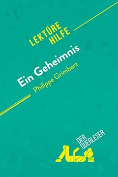 portada Ein Geheimnis von Philippe Grimbert (en Alemán)