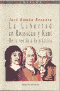 portada Libertad En Rousseau Y Kant (in Spanish)