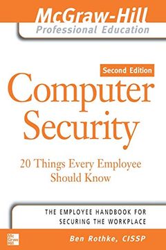 portada Computer Security: 20 Things Every Employee Should Know (Mcgraw-Hill Professional Education) (en Inglés)
