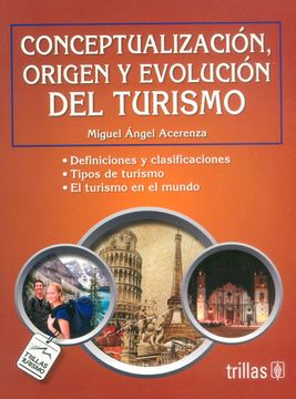 portada Conceptualizacion, Origen y Evolucion del Turismo (in Spanish)
