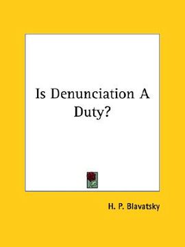 portada is denunciation a duty? (en Inglés)