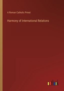 portada Harmony of International Relations (in English)