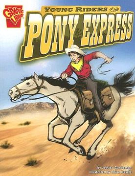 portada Young Riders of the Pony Express (en Inglés)