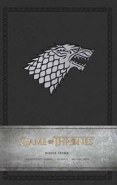 portada Game of Thrones: House Stark Ruled Pocket Journal (in English)