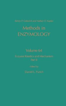 portada Enzyme Kinetics and Mechanism, Part b: Isotopic Probes and Complex Enzyme Systems, Volume 64 (Methods in Enzymology) (in English)