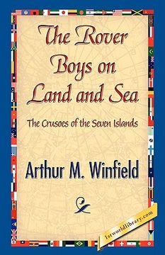 portada the rover boys on land and sea (in English)