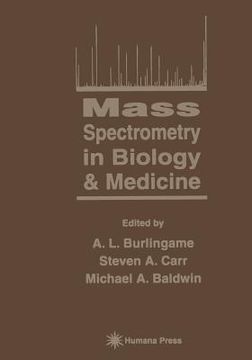 portada Mass Spectrometry in Biology & Medicine (en Inglés)