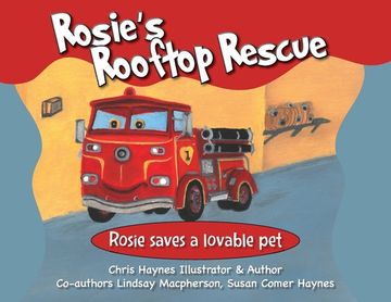 portada Rosie's Rooftop Rescue: Rosie Saves a Lovable Pet (en Inglés)