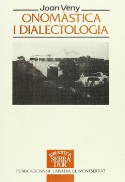 portada Onomàstica i Dialectologia