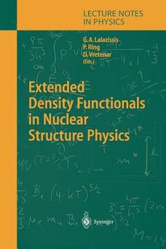 portada extended density functionals in nuclear structure physics (in English)