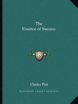 portada the essence of success (en Inglés)