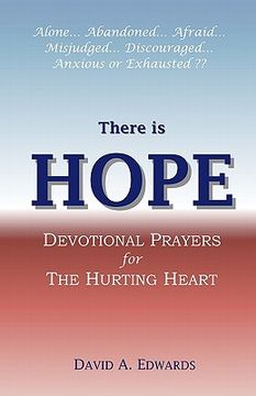 portada there is hope: devotional prayers for the hurting heart (en Inglés)