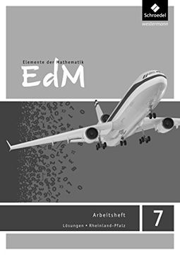 portada Elemente der Mathematik 7. Ausgabe 2016. Lösungen zum Arbeitsheft. Rp, Gymnasium, Rheinland-Pfalz (en Alemán)