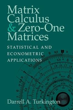 portada Matrix Calculus Zero-One Matrices: Statistical and Econometric Applications (in English)