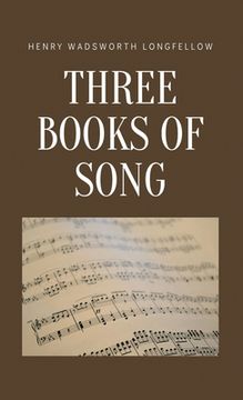 portada Three Books of Song (en Inglés)