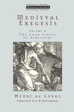 portada Medieval Exegesis Vol 2 (en Inglés)