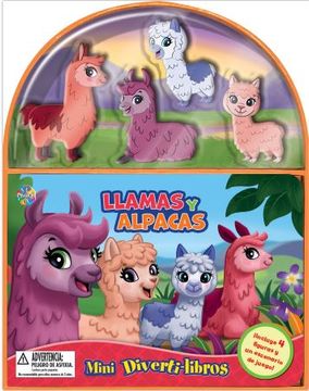 portada Mini divertilibros - Llamas y alpacas
