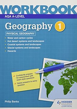 portada Aqa A-Level Geography Workbook 1: Physical Geography (en Inglés)