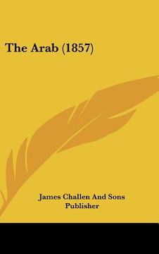 portada the arab (1857) (en Inglés)