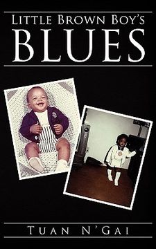 portada little brown boy's blues (en Inglés)