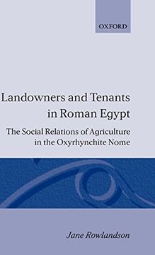 portada Landowners and Tenants in Roman Egypt (en Inglés)