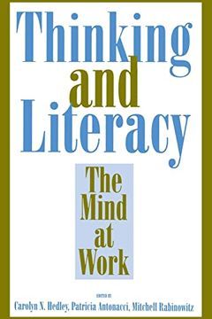 portada Thinking and Literacy: The Mind at Work (en Inglés)