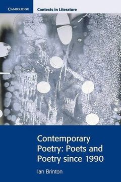 portada Contemporary Poetry: Poets and Poetry Since 1990 (Cambridge Contexts in Literature) (en Inglés)