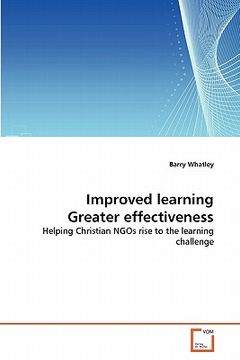 portada improved learning greater effectiveness (en Inglés)