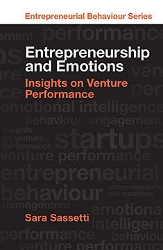 portada Entrepreneurship and Emotions: Insights on Venture Performance (Entrepreneurial Behaviour) (en Inglés)