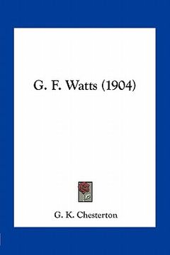 portada g. f. watts (1904) (in English)