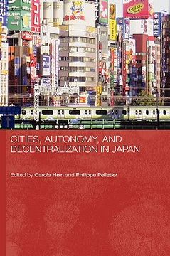 portada cities, autonomy, and decentralization in japan (en Inglés)