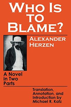 portada Who is to Blame? A Novel in two Parts (in English)