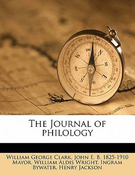 portada the journal of philology (en Inglés)