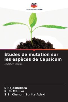 portada Études de mutation sur les espèces de Capsicum (in French)