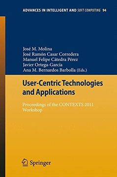 portada user-centric technologies and applications: proceedings of the contexts 2011 workshop