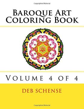 portada Baroque Art Coloring Book Volume 4 of 4