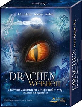 portada Drachenweisheit: Kraftvolle Gefährten für den spirituellen Weg - Kartenset mit 43 Karten und Begleitbuch (in German)
