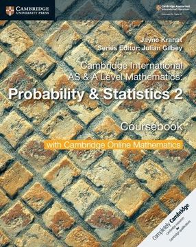 portada Cambridge International as & a Level Mathematics: Probability & Statistics 2 Cours With Cambridge Online Mathematics (2 Years) (in English)